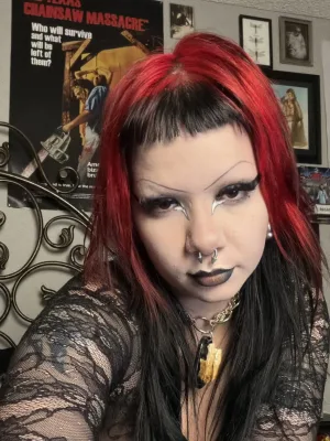 Goth Girl Ready to Play