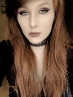 Sexy nerdy redhead