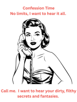 Tell me your dirty secrets