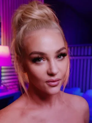 The blonde bossy bratty MILF