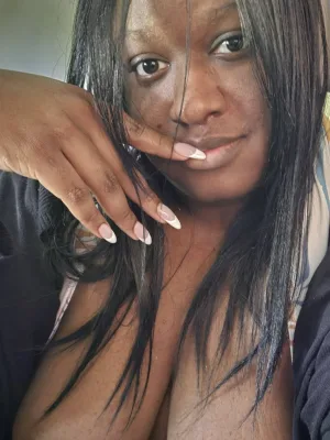 Black BBW Loves White Cock